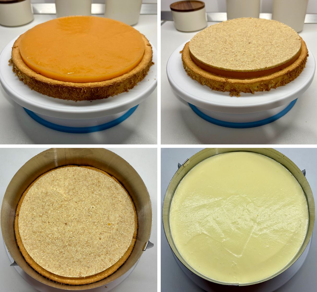 Citromtorta sárgadinnyével, és mandulával recept