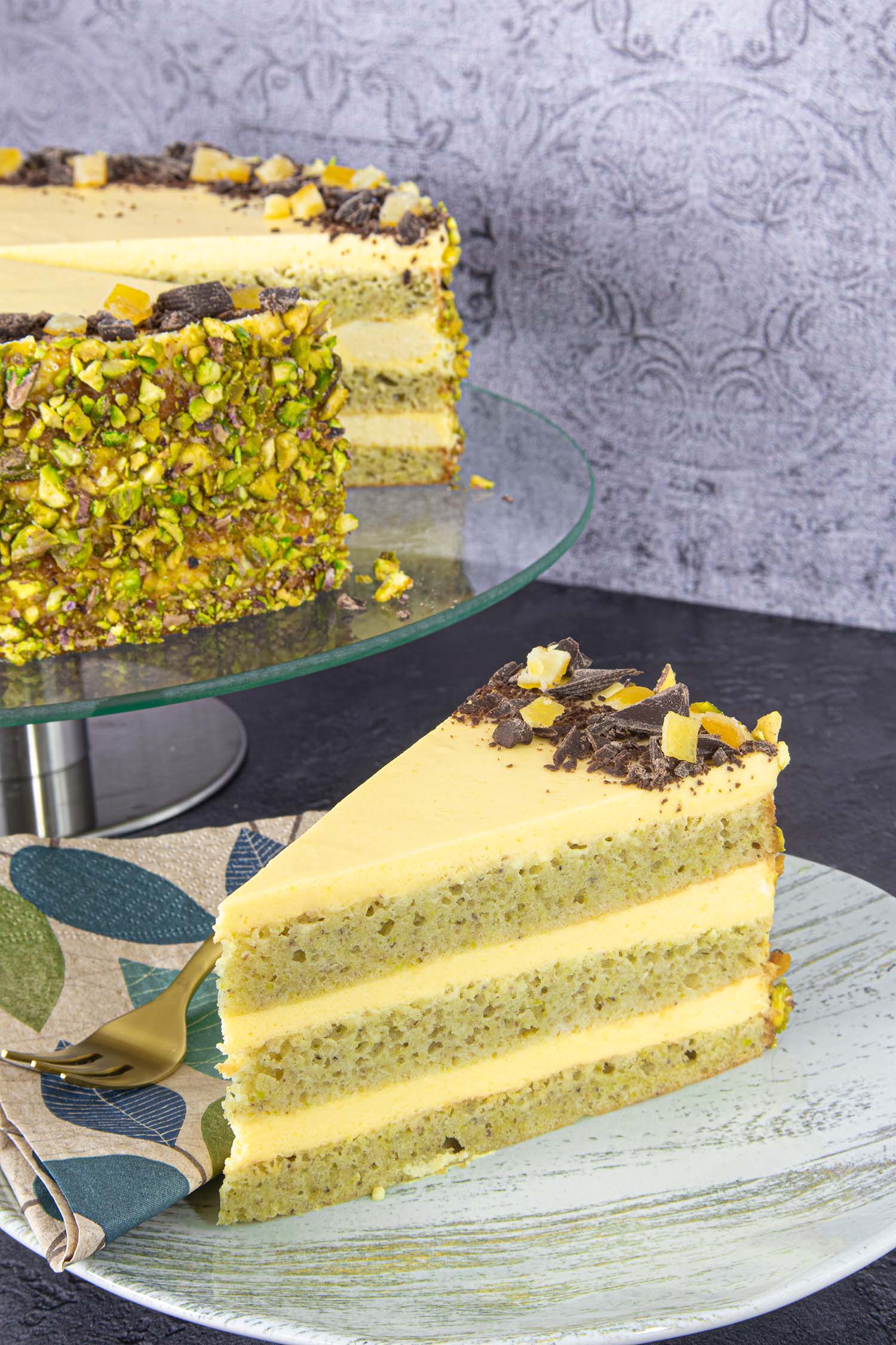 pisztáciás torta