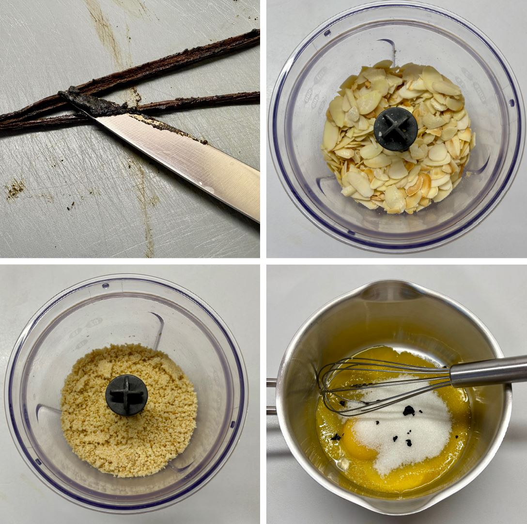Sárgabarackos mandulatorta vaníliával recept