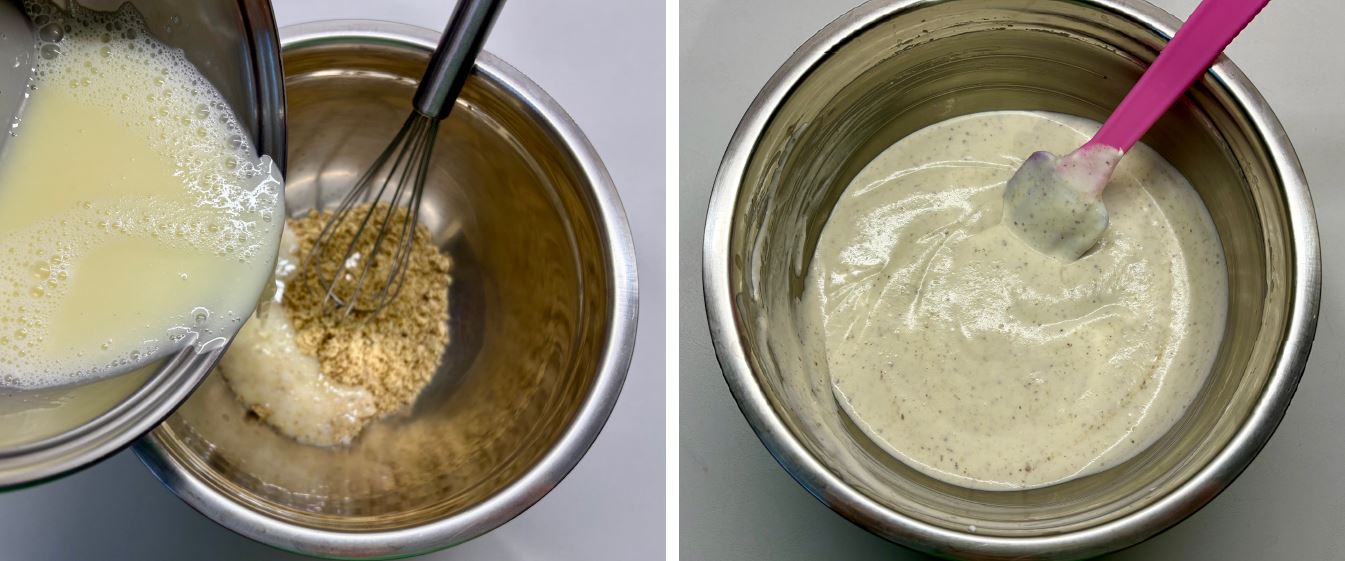 Vörösboros - málnás diótorta recept