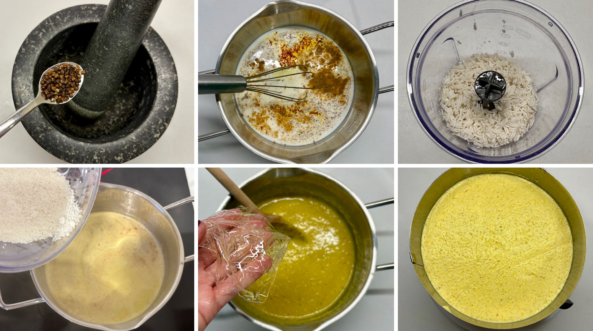 Indiai rizspuding torta recept