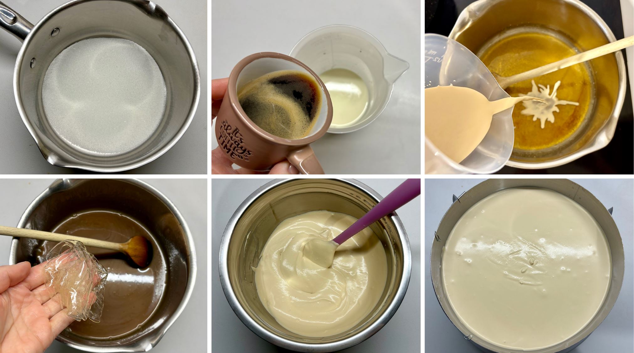 Kávés sóskaramellás torta recept