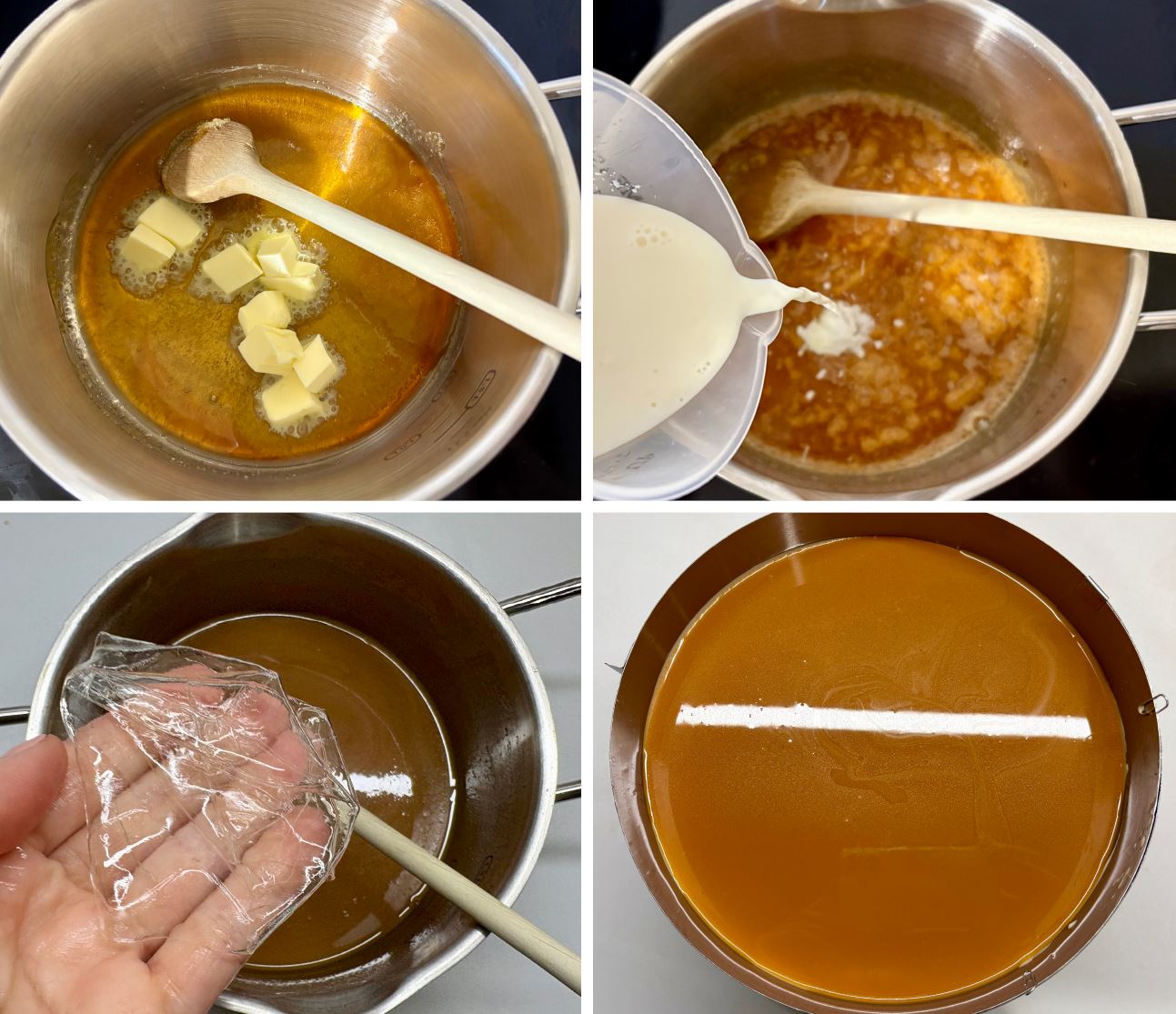 Kávés sóskaramellás torta recept