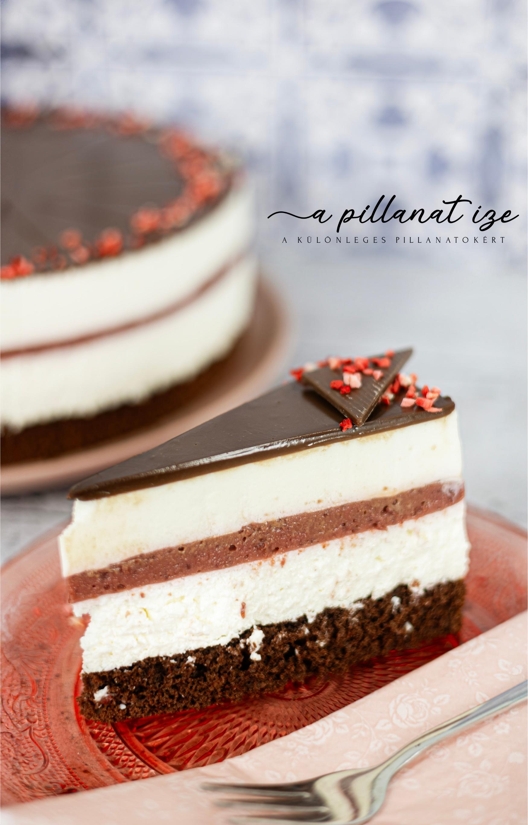 Joghurtos túrókrém torta