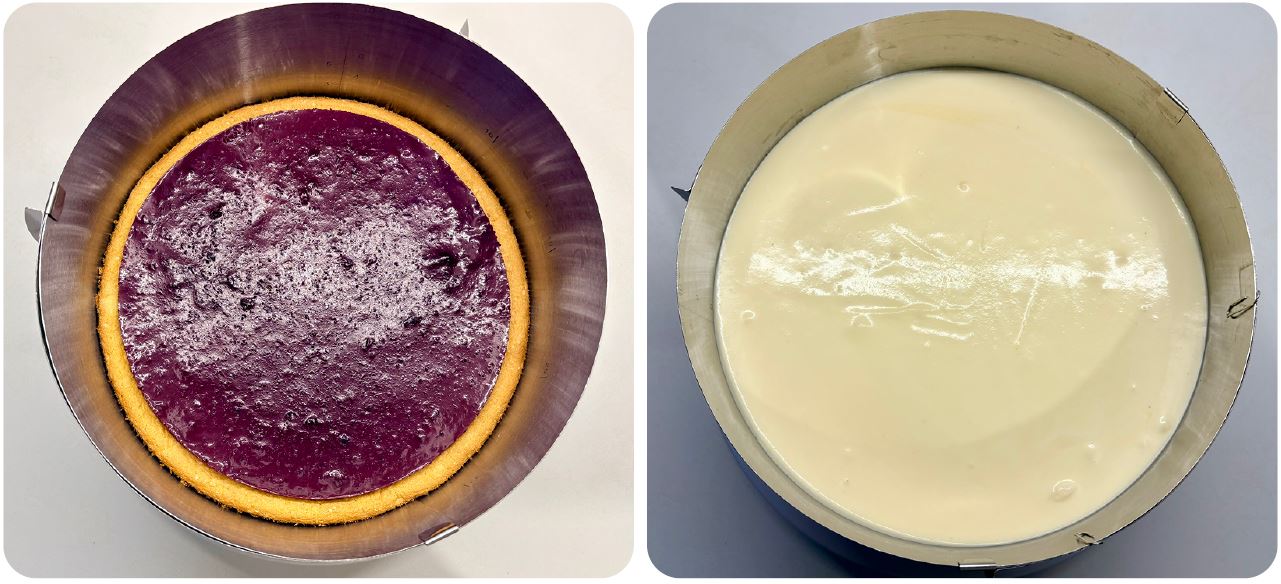 áfonyás vaníliás ricotta torta recept