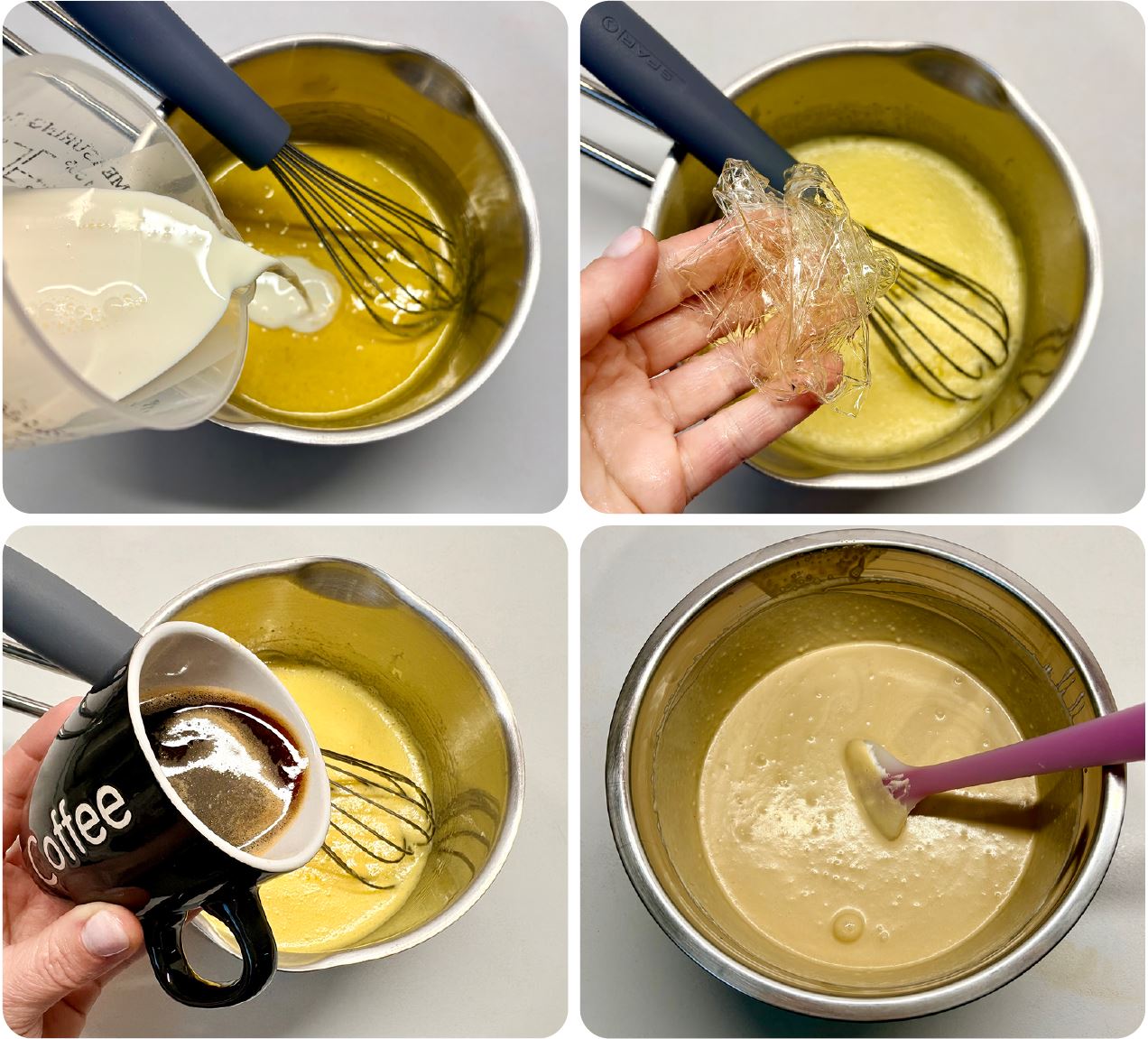 Karamellizált fehércsokis mokka torta recept