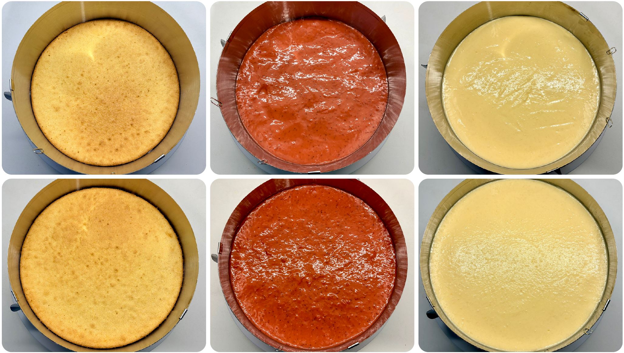 Citrom torta recept kókusszal és eperrel