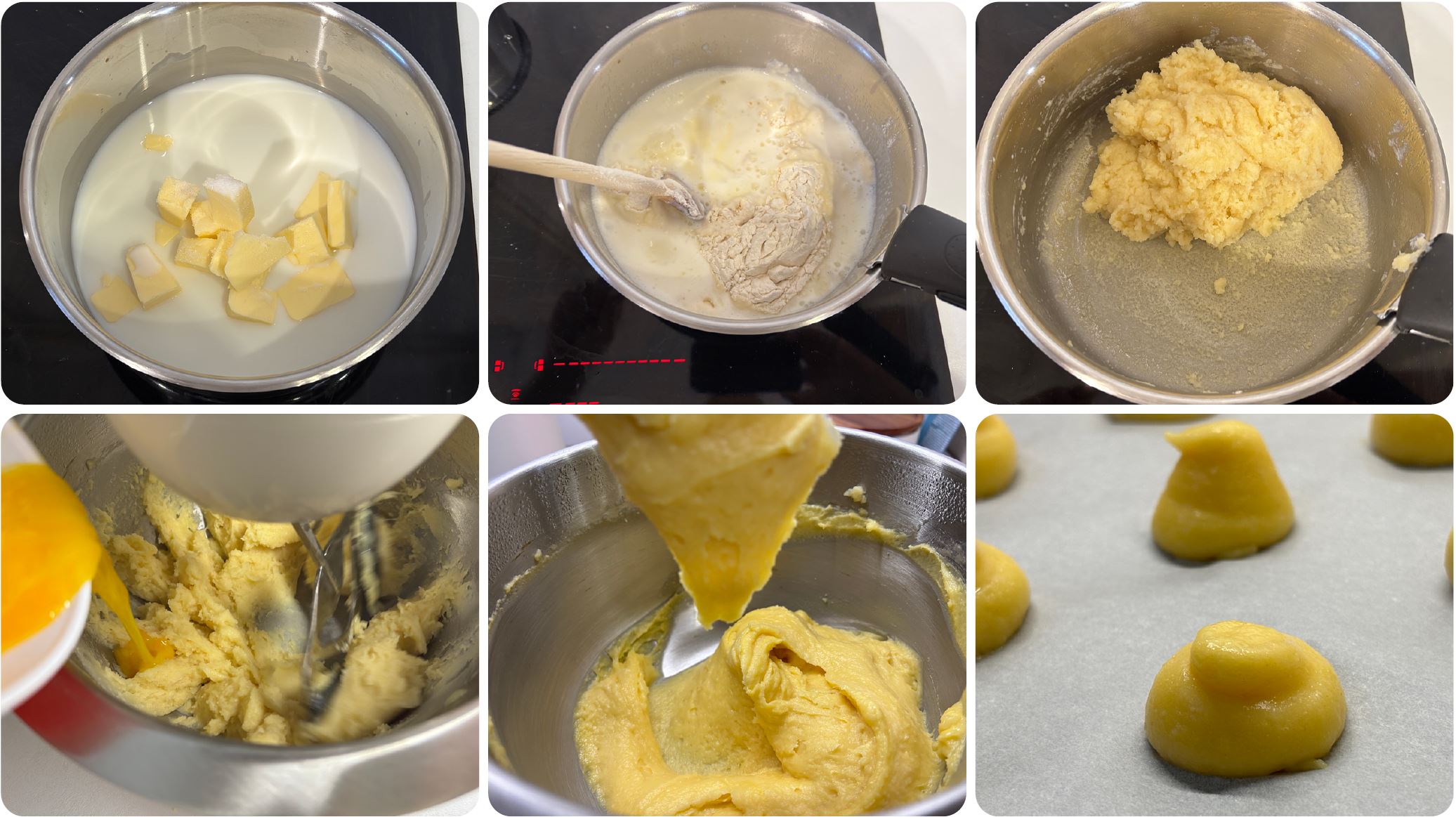 Profiterol torta recept