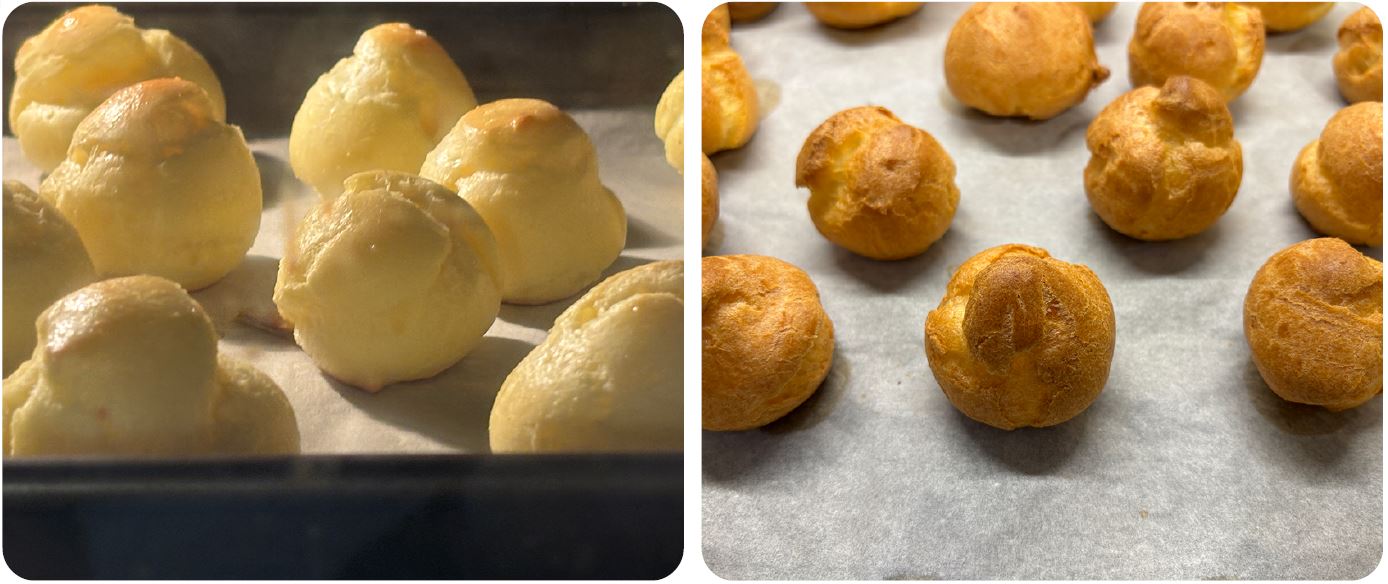 Profiterol torta recept