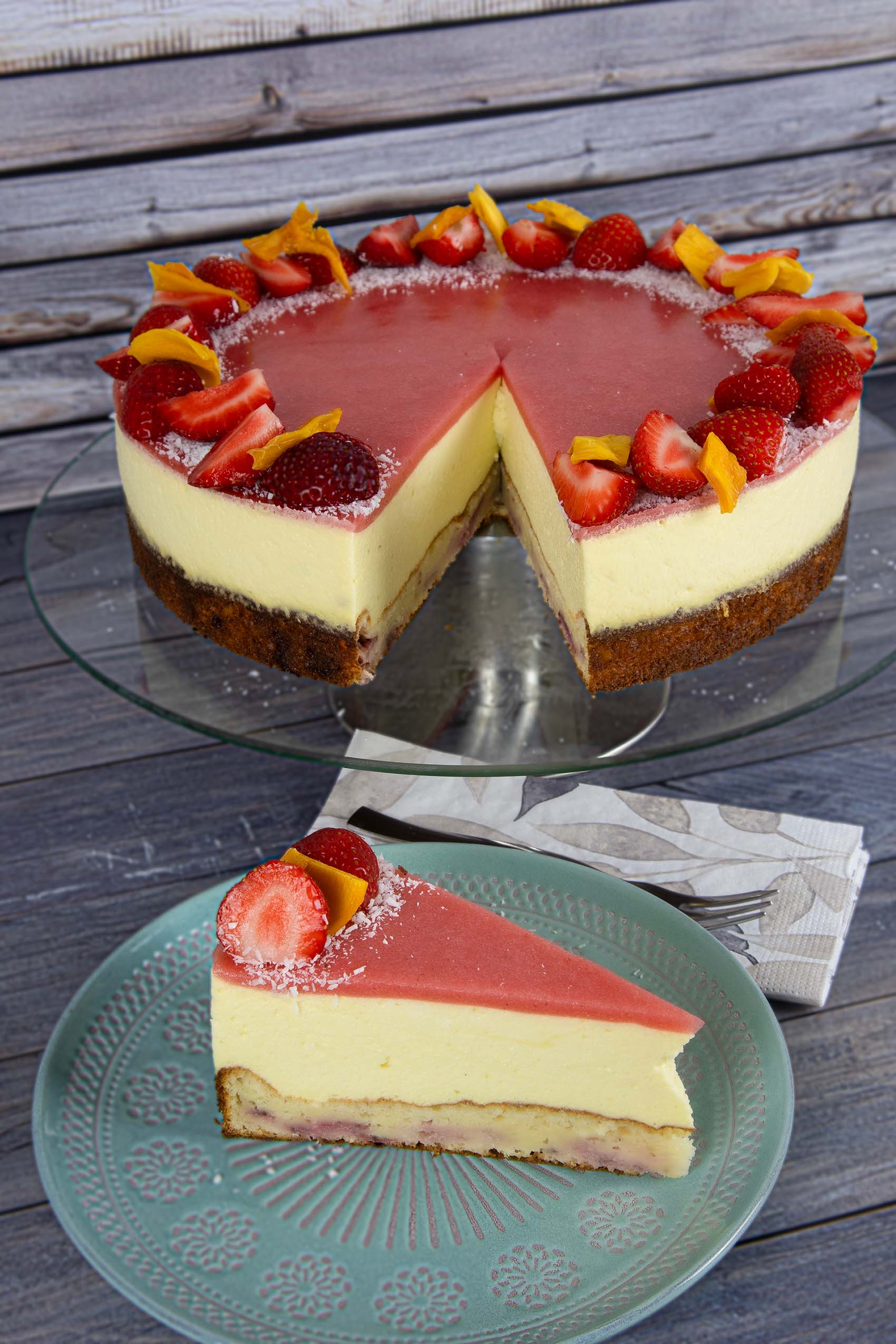 Eper torta recept