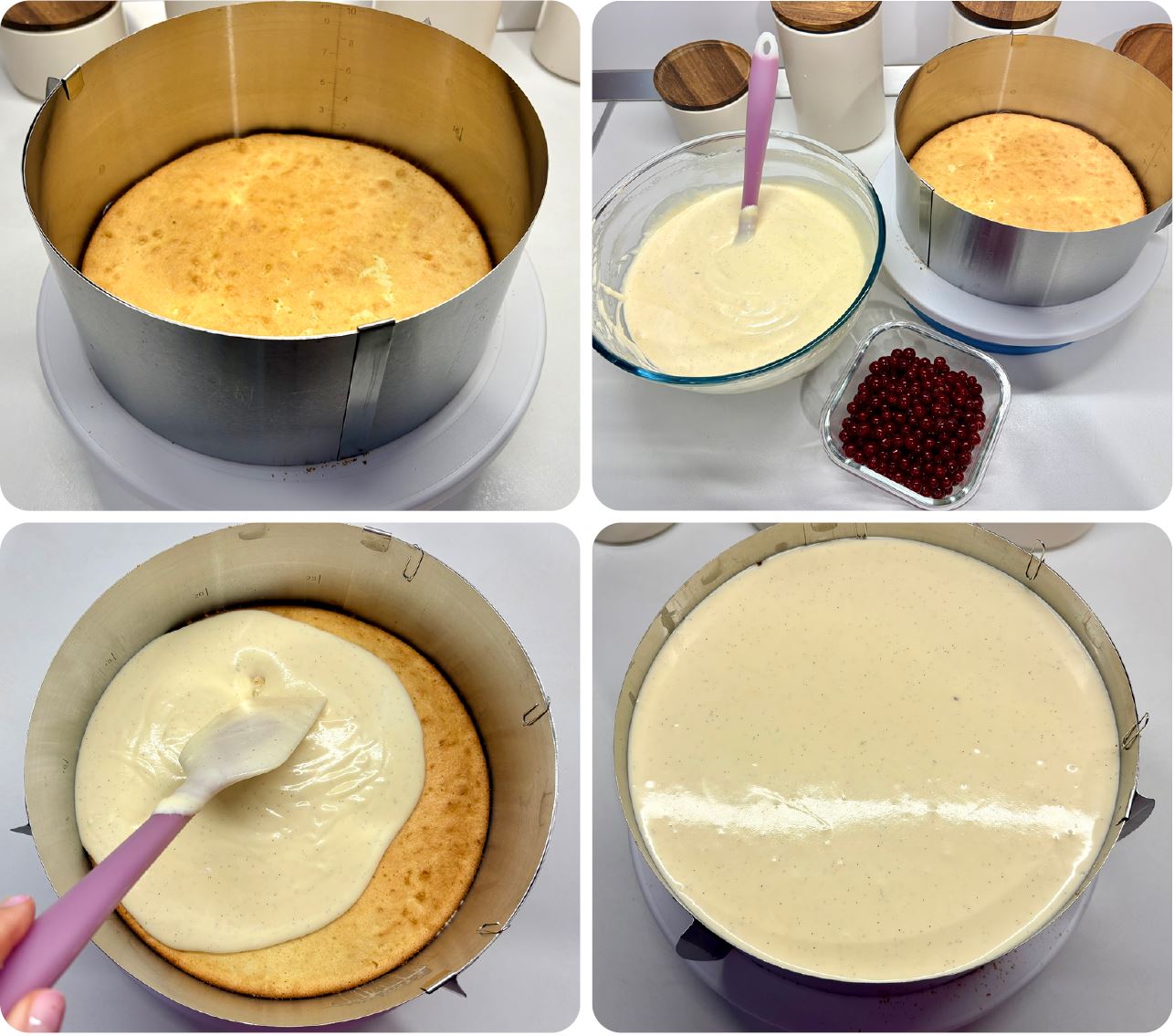 Ribizlis fehércsokis torta karamell tetővel recept