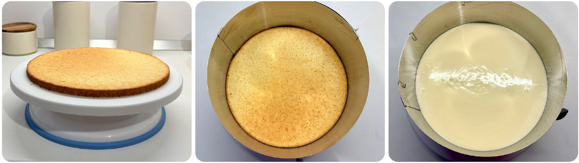 Vaníliás körtetorta repcemézzel recept