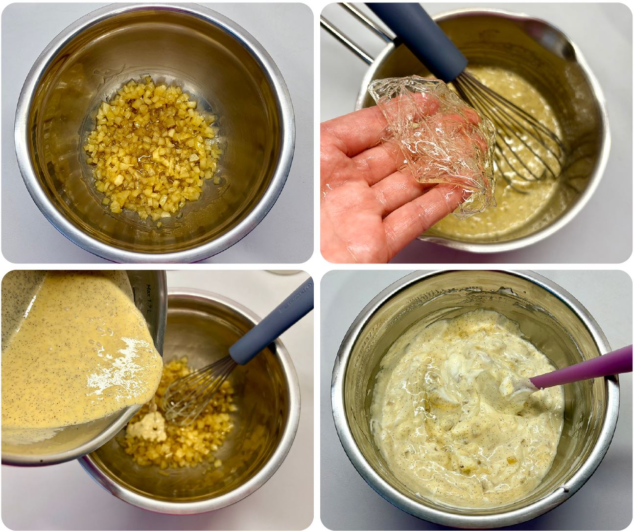 Vaníliás körtetorta repcemézzel recept