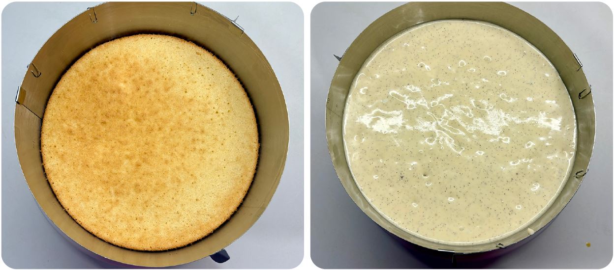 Vaníliás körtetorta repcemézzel recept
