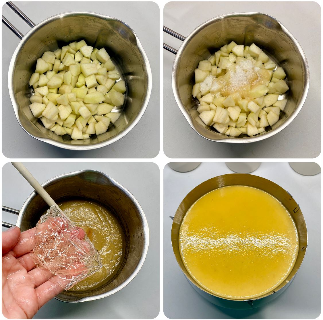 Vaníliás körtetorta repcemézzel recept