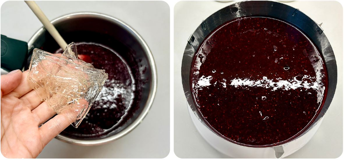 Erdei gyümölcsös joghurt mousse torta recept