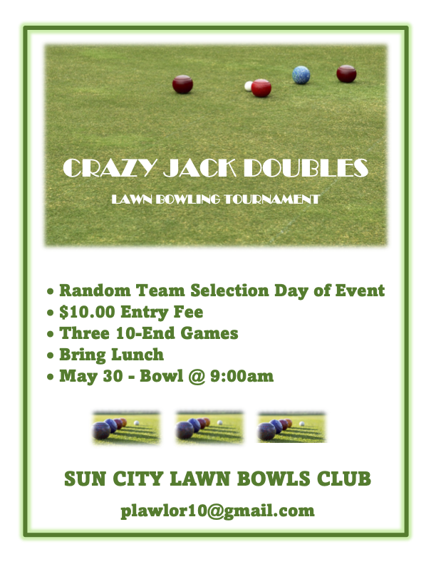 2026 Crazy Jack Doubles