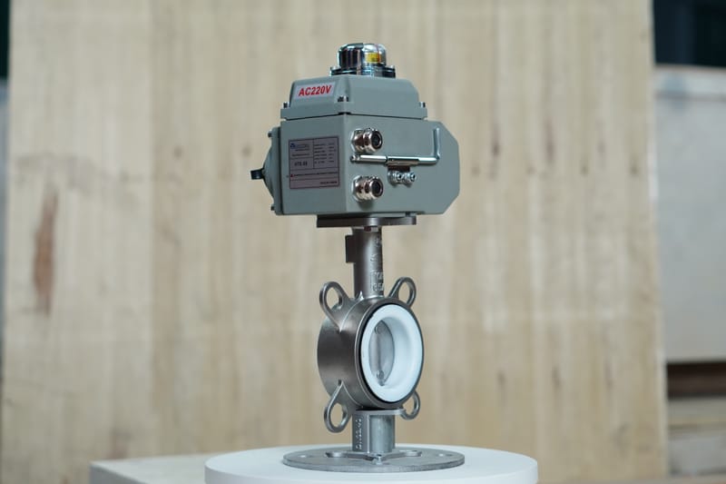 Van bướm động cơ điện – Lựa chọn thông minh cho hệ thống vận hành tự động và tiết kiệm chi phí