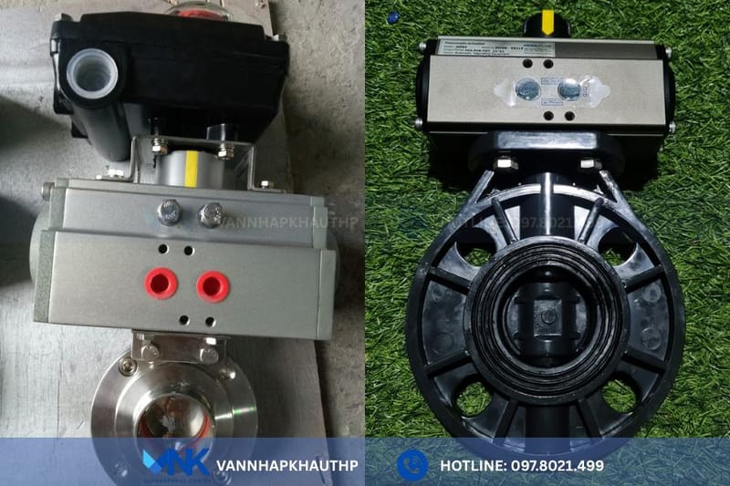 Ứng dụng van bướm điều khiển khí nén
