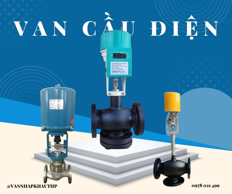 Van cầu điều khiển điện hoạt động như thế nào? Giải thích dễ hiểu