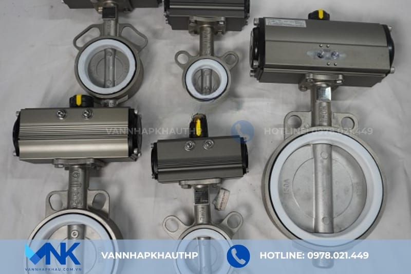 Top 5 mẫu van bướm khí nén inox được sử dụng nhiều nhất hiện nay