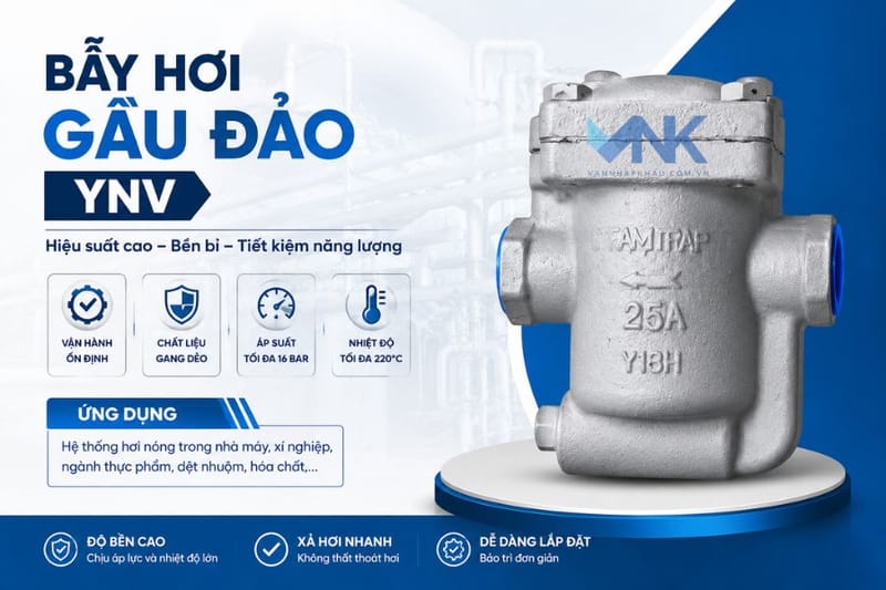 Cốc ngưng gầu đảo YNV bị tắc phải làm sao? Cách kiểm tra và khắc phục