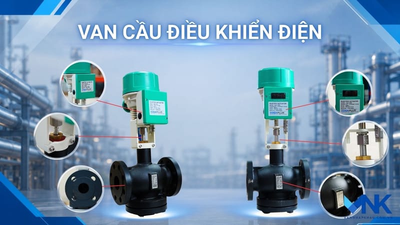 Van cầu điều khiển điện có thể tích hợp vào hệ thống PLC và SCADA không?