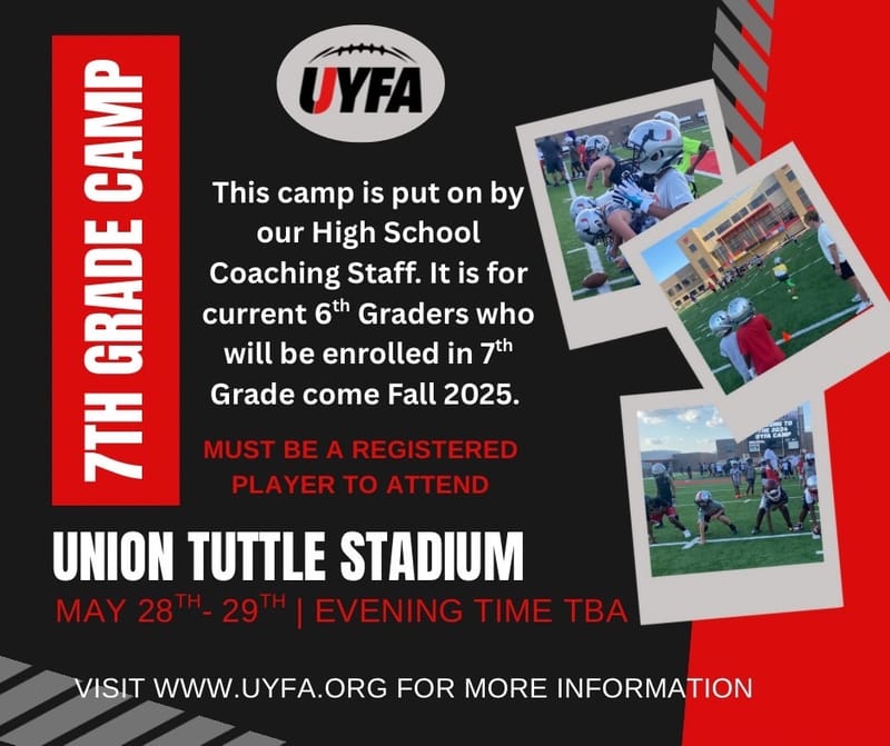 7TH GRADE CAMP - MAY 28TH & 29TH