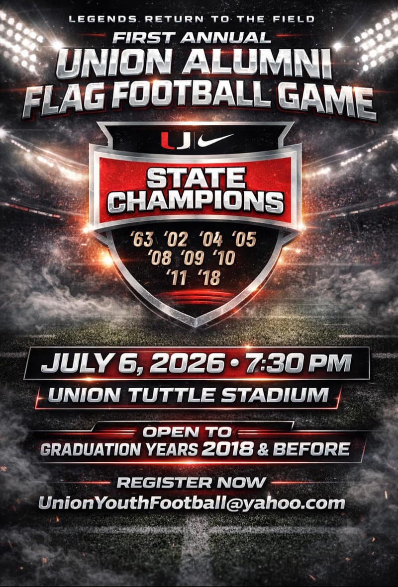 First Annual Union Alumni Flag Football Game