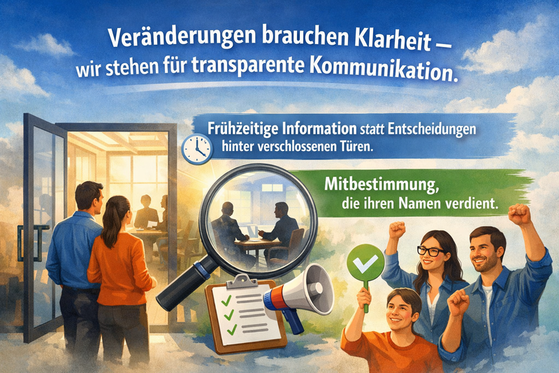 Transparenz & Mitbestimmung