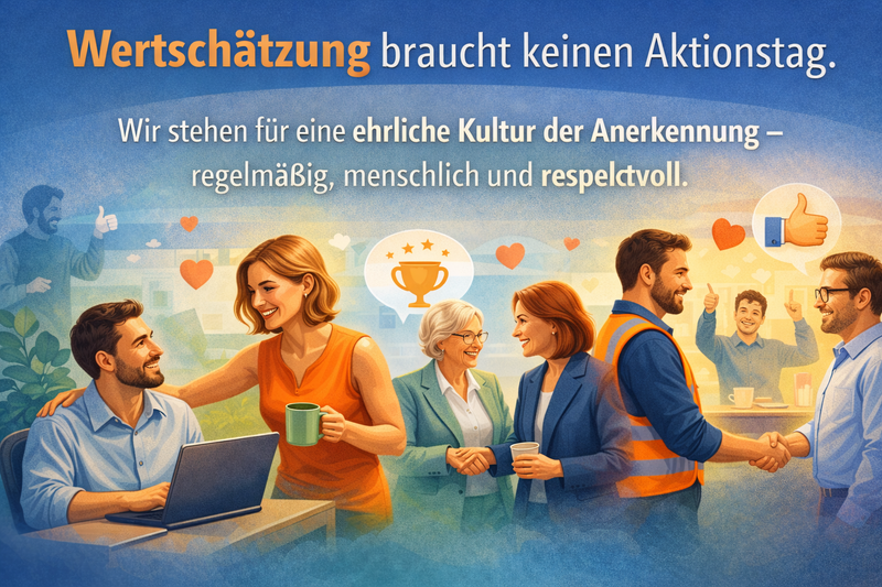 Wertschätzung & Anerkennung