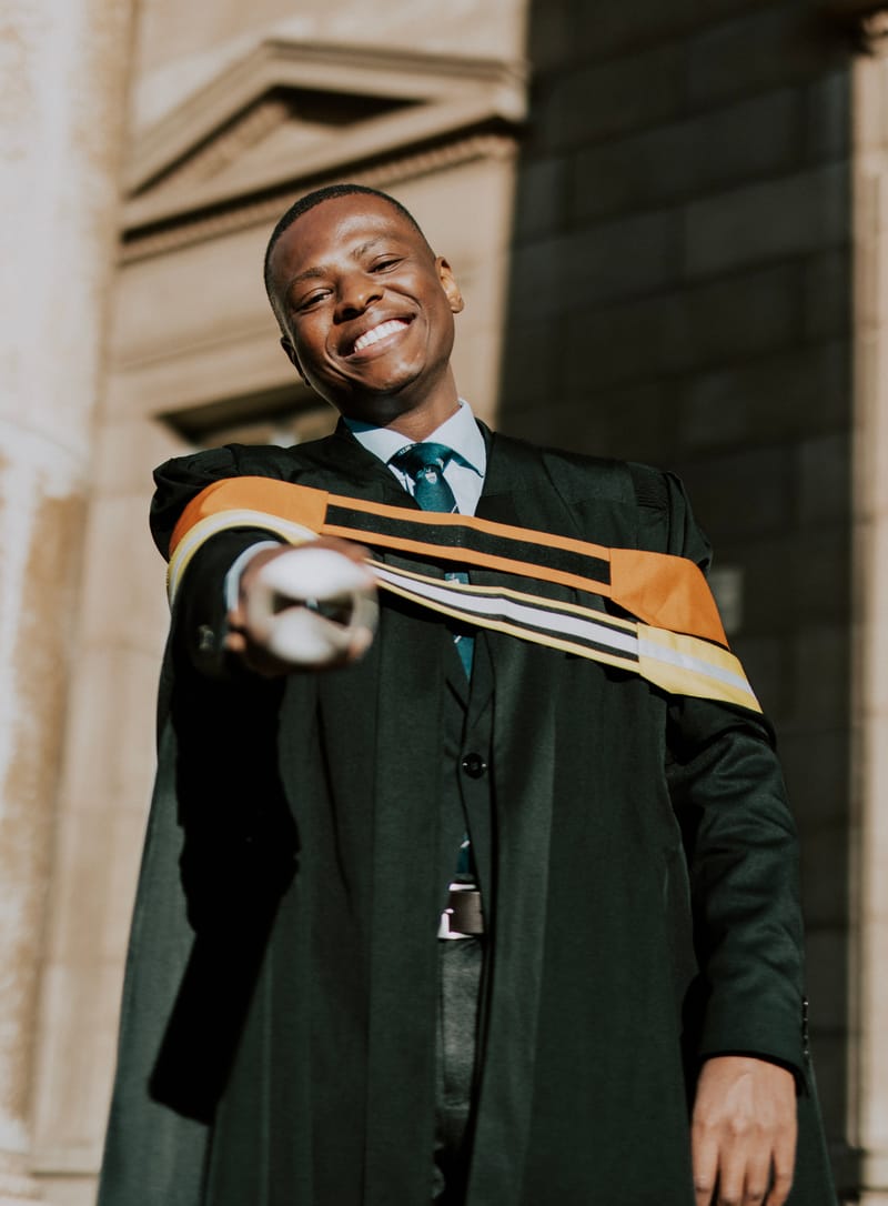 Ntando Hoza's Graduation