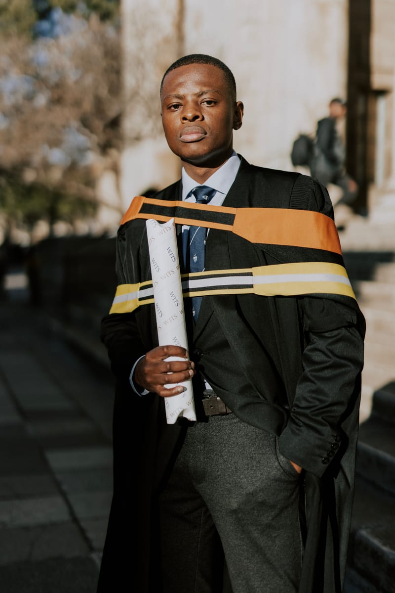 Ntando Hoza's Graduation