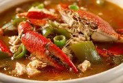 GOMBO CRABE POISSON FUME