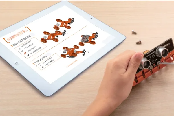 6 in 1 Educational Kits Learning Programmable Stem Robot for Kids Students