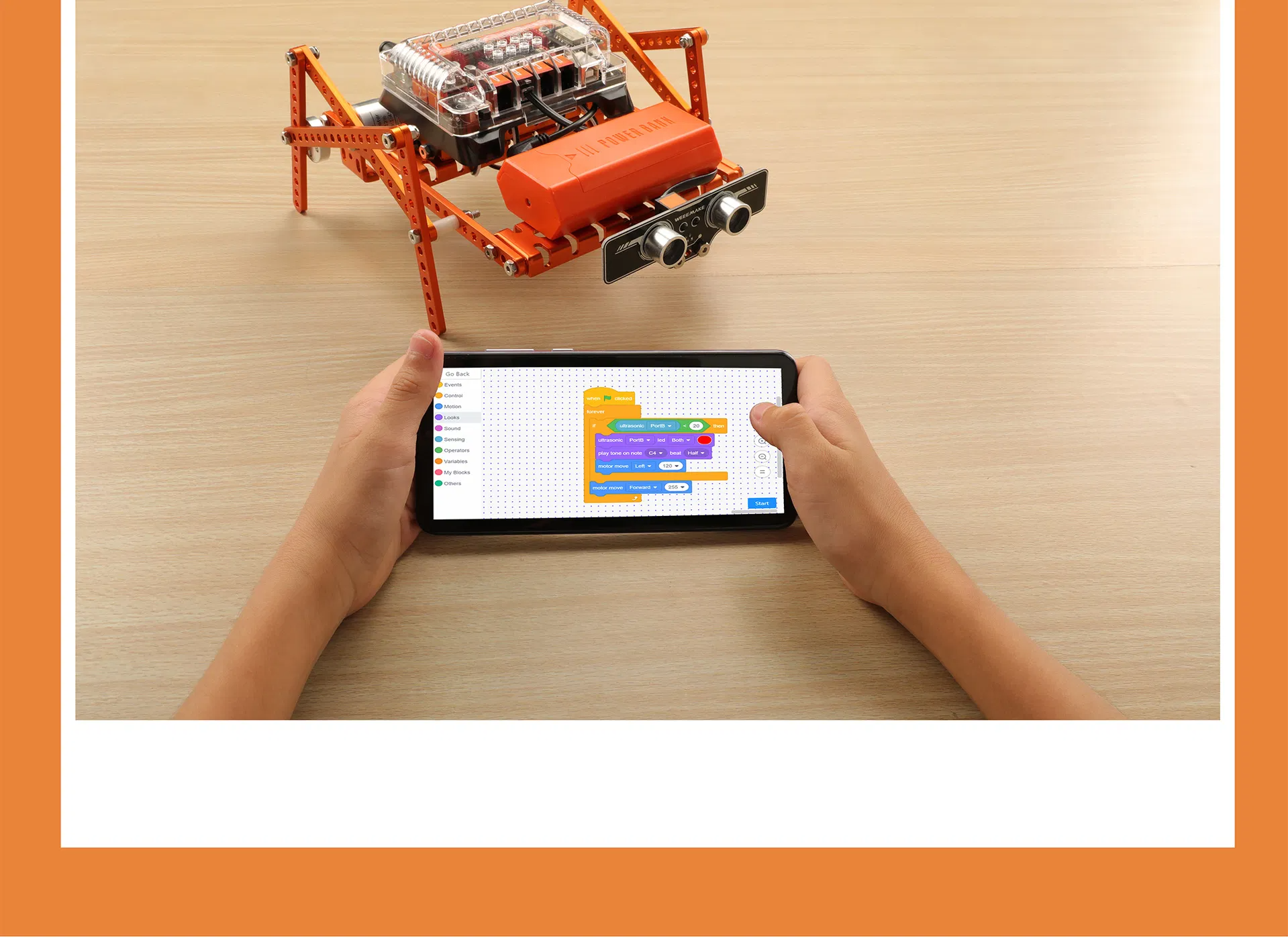 6 in 1 Educational Kits Learning Programmable Stem Robot for Kids Students