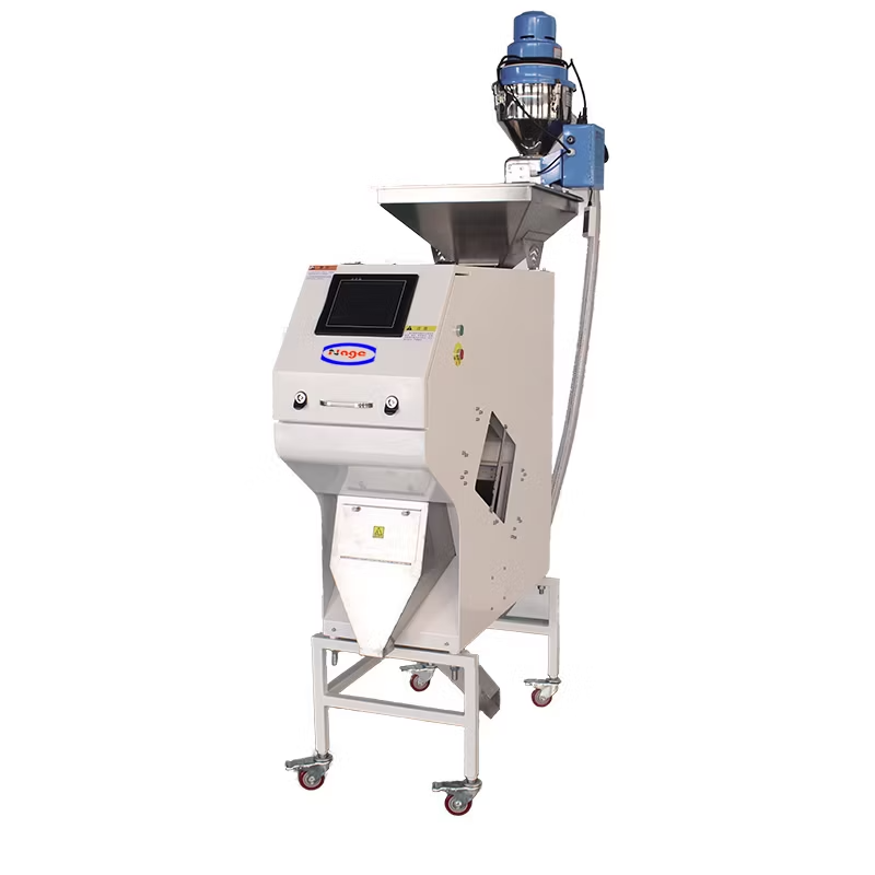 Mini Intelligent CCD Cashew Nut Color Sorter Multi Function RGB Color Sorting Machine