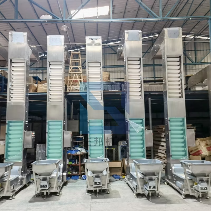 Stainless Steel Z-Bucket Conveyors for Salt/Rice/Oats/Sugar
