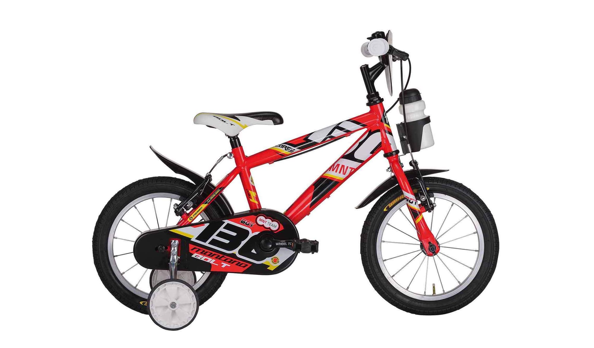 Bicicletta bimbo Montana Bolt 16 pollici rossa