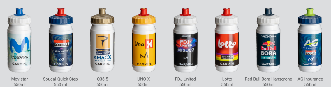 Borracce Daiya O2 2026 ufficiali dei team Soudal Quick-Step, Movistar e Red Bull Bora Hansgrohe
