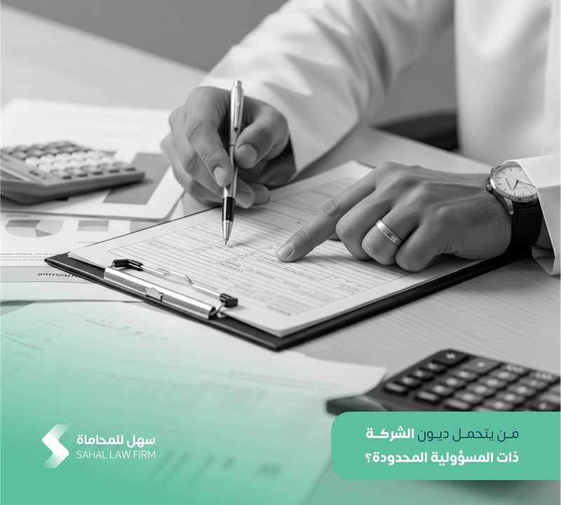 Who bears the debts of a limited liability company?