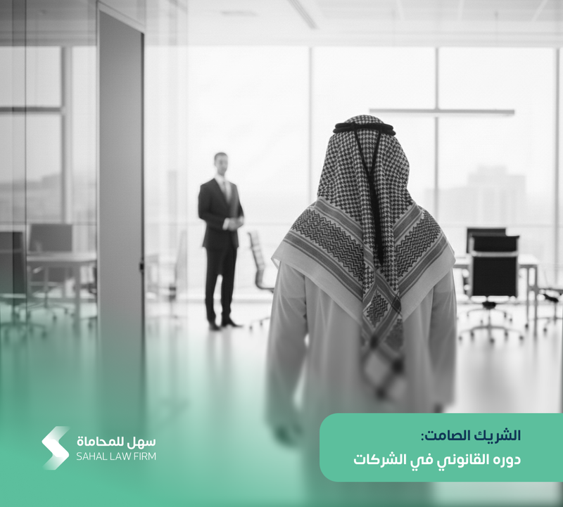 الشريك الصامت: دوره القانوني في الشركات