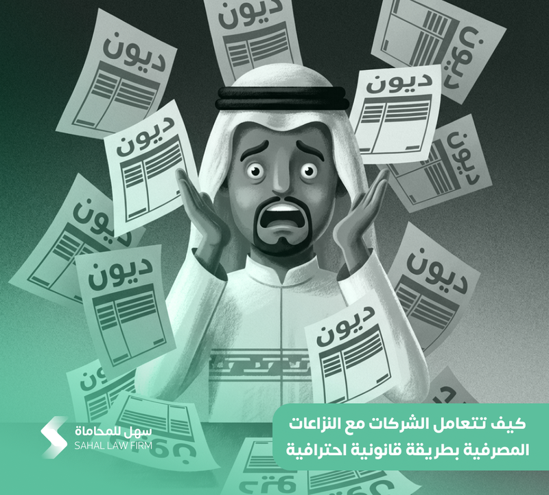 كيف تتعامل الشركات مع النزاعات المصرفية بطريقة قانونية احترافية