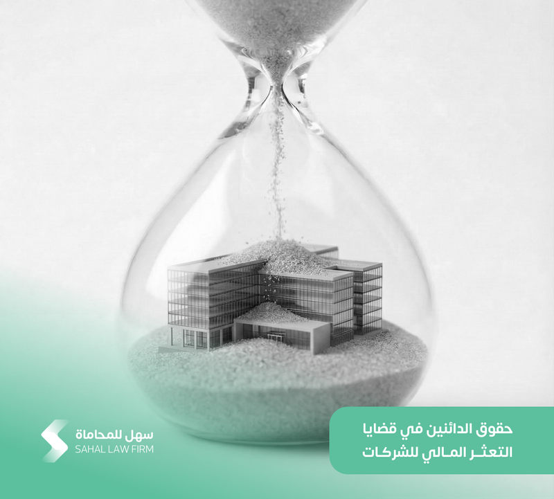 حقوق الدائنين في قضايا التعثر المالي للشركات