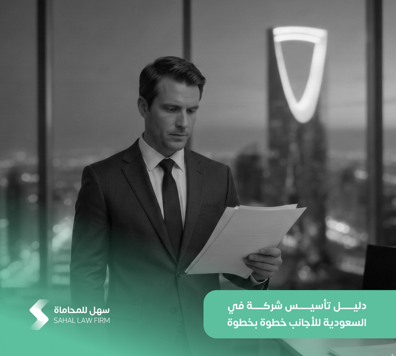 دليل تأسيس شركة في السعودية للأجانب خطوة بخطوة