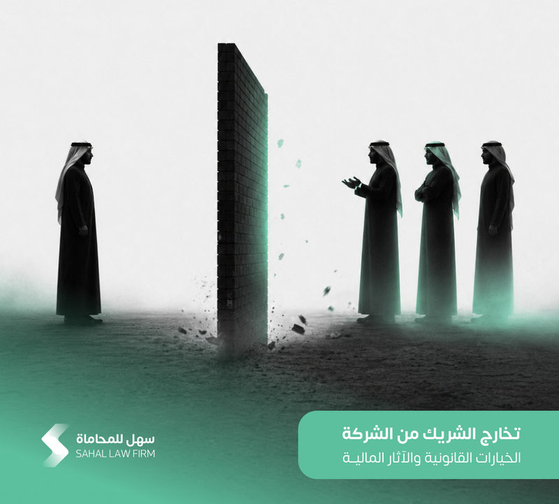 تخارج الشريك من الشركة: الخيارات القانونية والآثار المالية