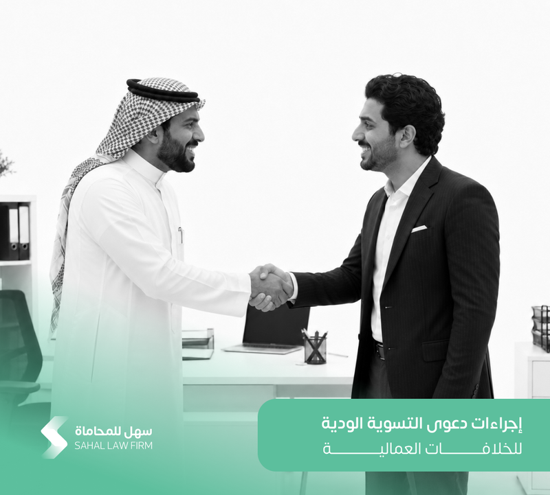 إجراءات دعوى التسوية الودية للخلافات العمالية