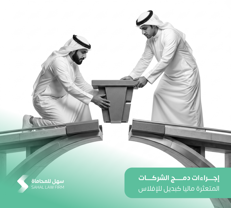 إجراءات دمج الشركات المتعثرة ماليا كبديل للإفلاس