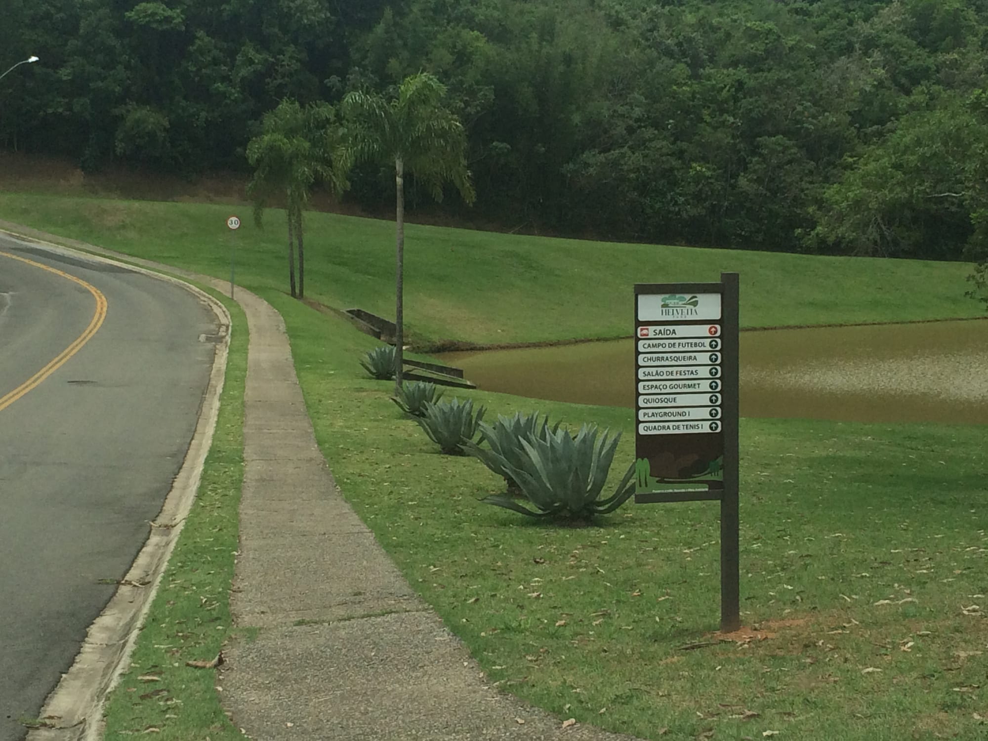 Placa de Sinalização Ecológica para Condomínios e Hoteis Fazenda