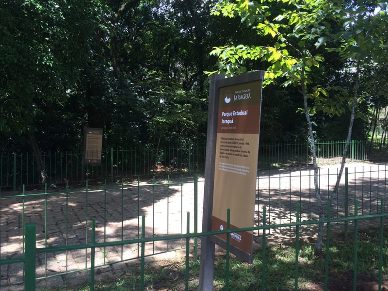 Parque estadual Pico do Jaraguá em São Paulo